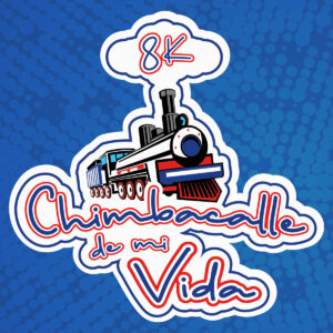 Logo Carrera Atlética Chimbacalle de mi vida 8K