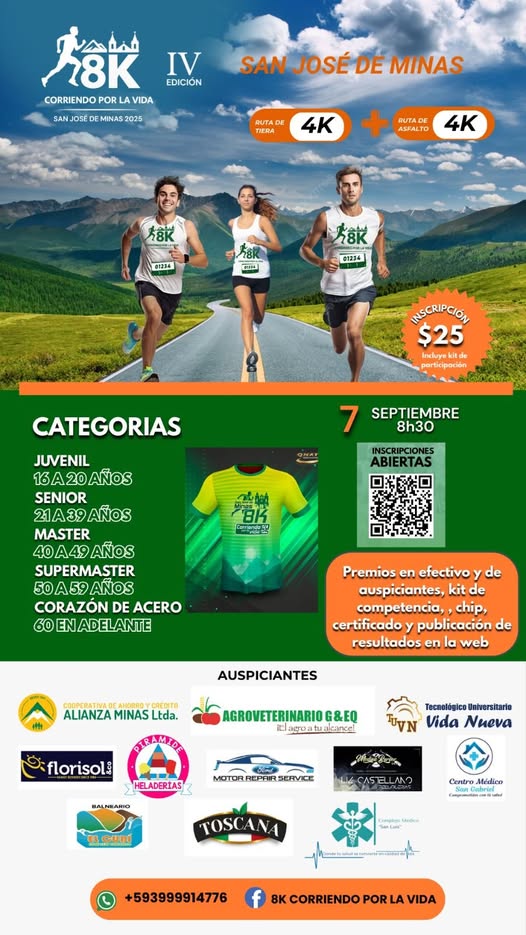 8K CORRIENDO POR LA VIDA - Imagen 1