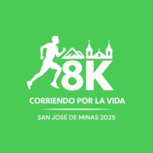 Logo 8K CORRIENDO POR LA VIDA