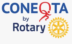Logo Coneqta 10k by Rotary