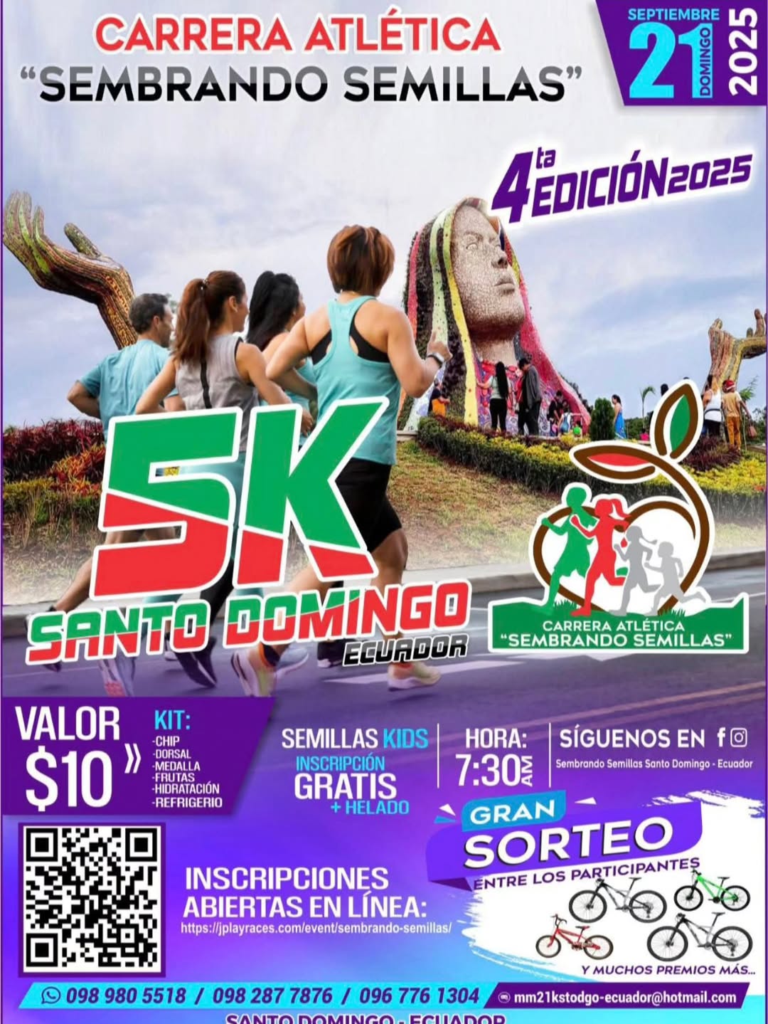 Carrera Atlética SEMBRANDO SEMILLAS - Imagen 1