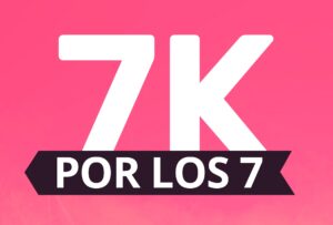 Logo 7k por los 7