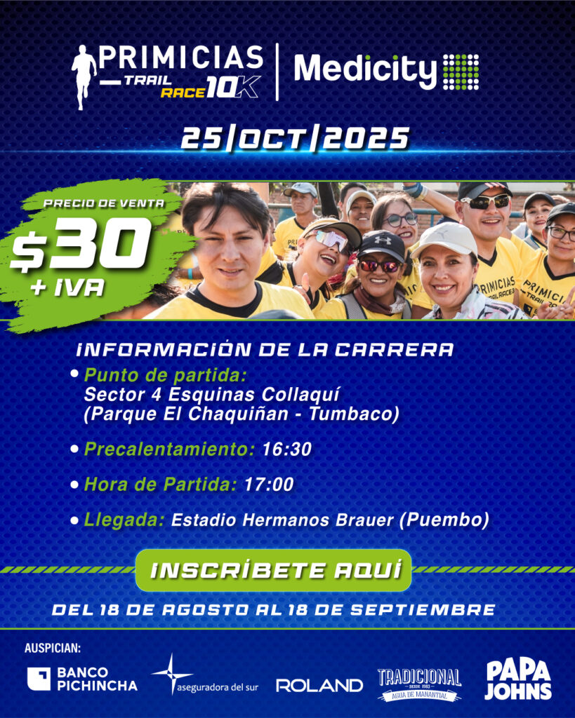 PRIMICIAS TRAIL RACE 10K MEDICITY