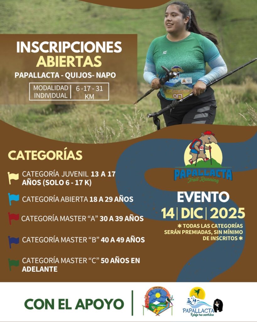 PAPALLACTA TRAIL RUNNING