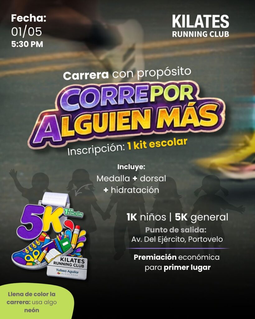 Corre por alguien más