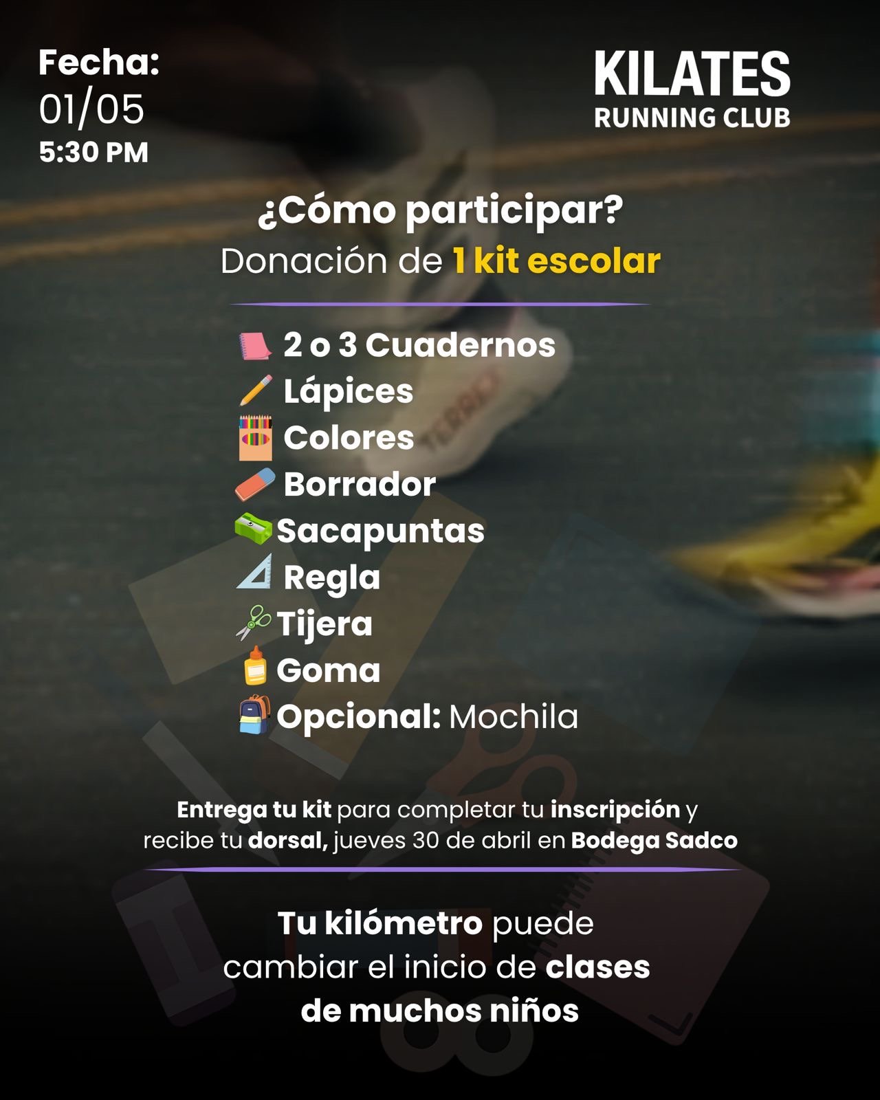 Corre por alguien más - Imagen 1