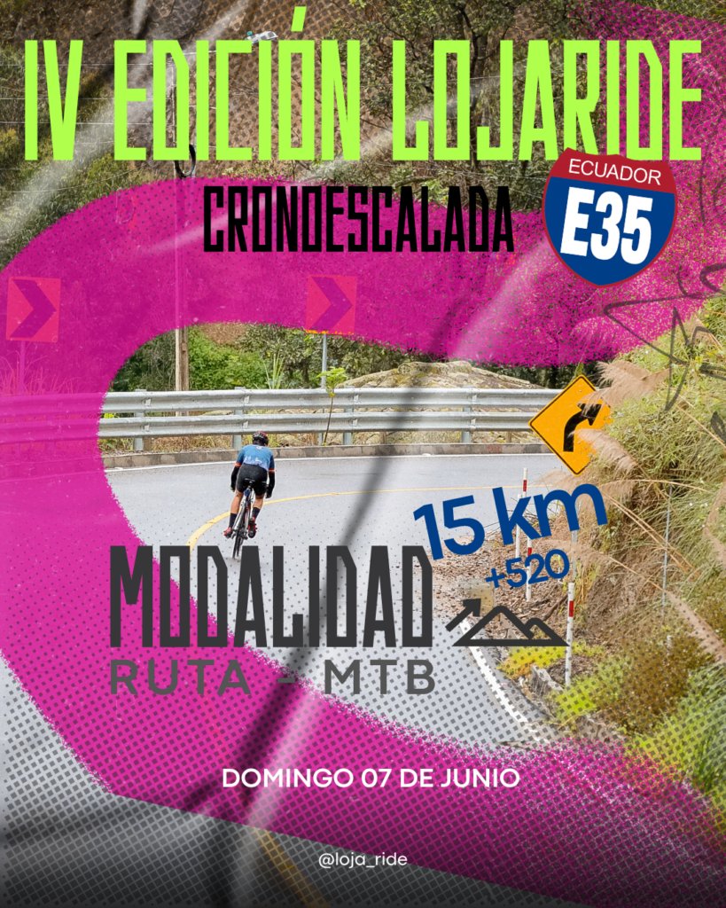 Cronoescalada E35 Road + MTB | IV LojaRide 2026